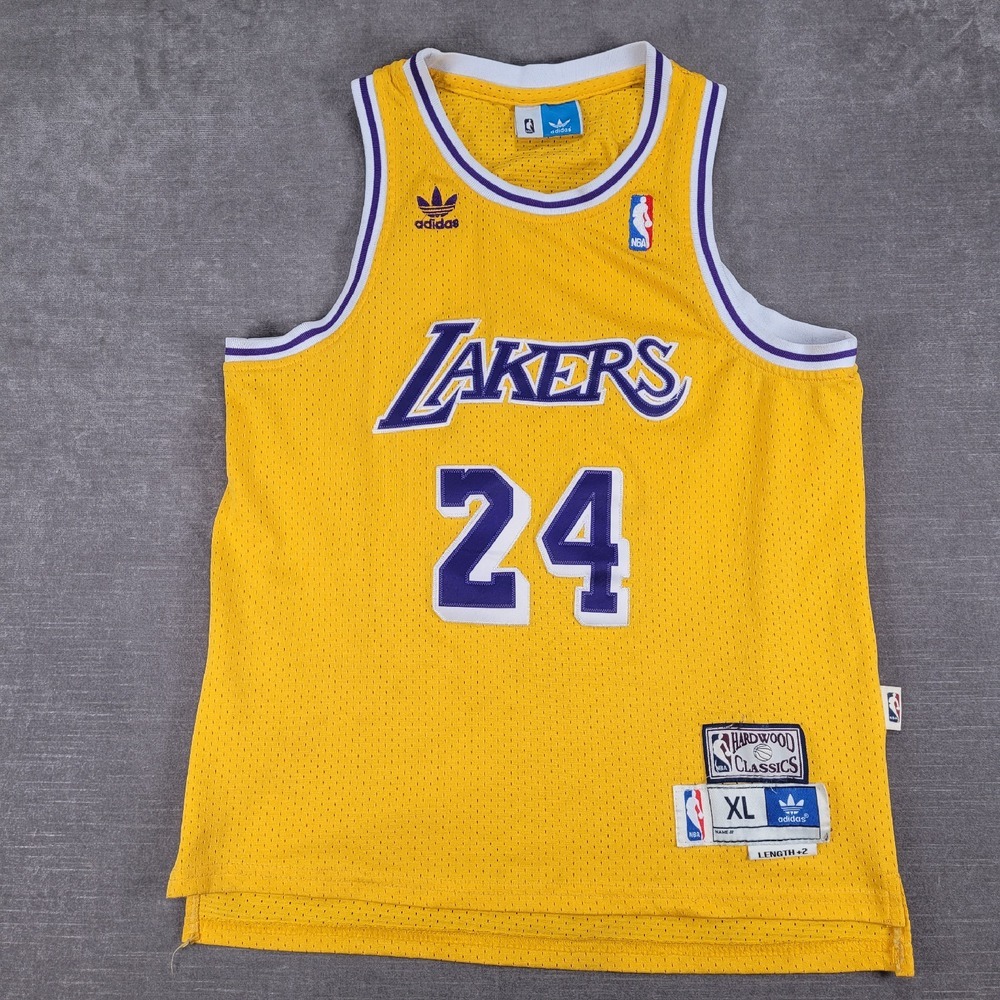 Adidas‎ Vintage NBA Lakers Kobe Bryant 24 Jersey Hardwood Classics XL